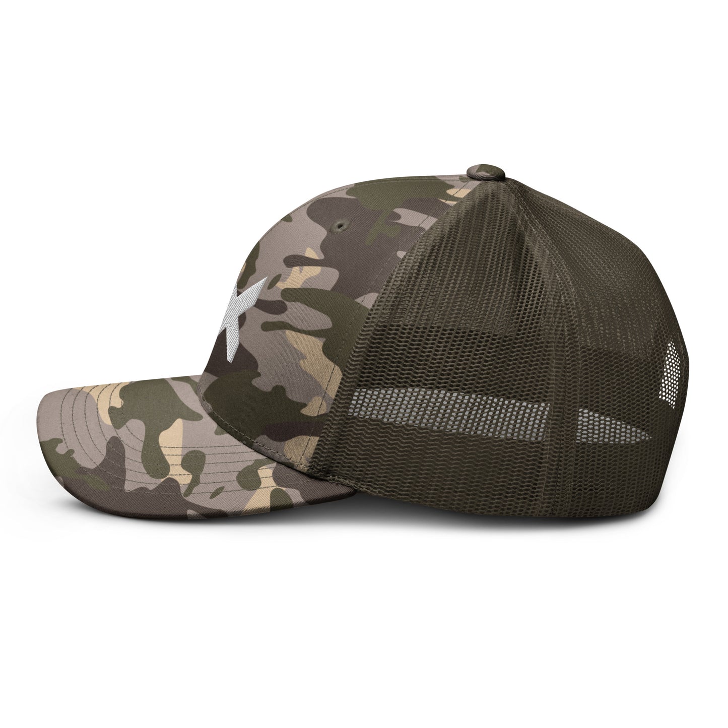 Experience Camouflage trucker hat