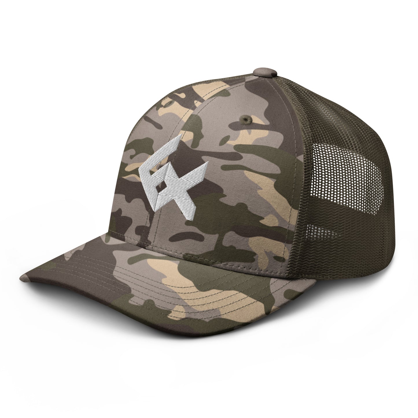 Experience Camouflage trucker hat